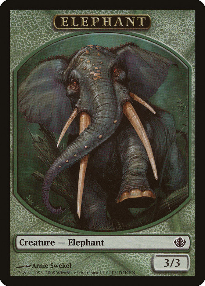 Elephant Token [Duel Decks: Garruk vs. Liliana Tokens] | L.A. Mood Comics and Games