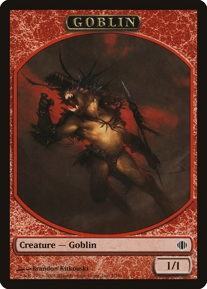 Goblin Token [Shards of Alara Tokens] | L.A. Mood Comics and Games