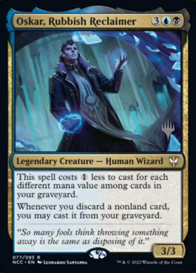 Oskar, Rubbish Reclaimer (Promo Pack) [Streets of New Capenna Commander Promos] | L.A. Mood Comics and Games