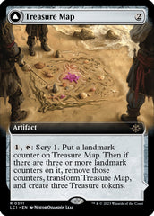 Treasure Map // Treasure Cove (Extended Art) [The Lost Caverns of Ixalan] | L.A. Mood Comics and Games