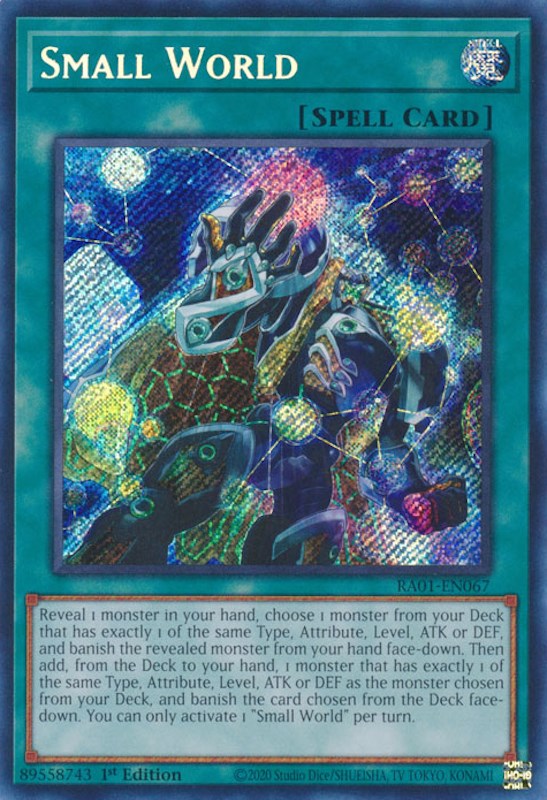 Small World [RA01-EN067] Secret Rare | L.A. Mood Comics and Games