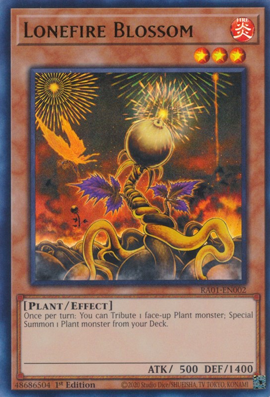 Lonefire Blossom [RA01-EN002] Ultra Rare | L.A. Mood Comics and Games