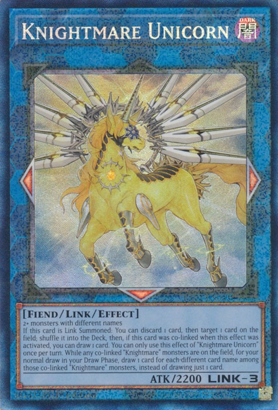 Knightmare Unicorn [RA01-EN043] Prismatic Collector's Rare | L.A. Mood Comics and Games