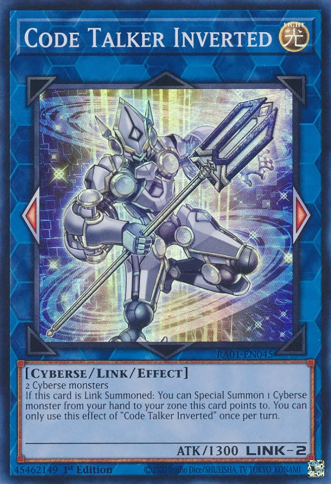 Code Talker Inverted [RA01-EN045] Super Rare | L.A. Mood Comics and Games