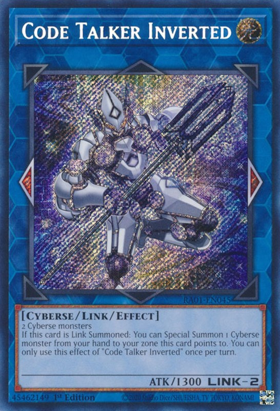 Code Talker Inverted [RA01-EN045] Secret Rare | L.A. Mood Comics and Games