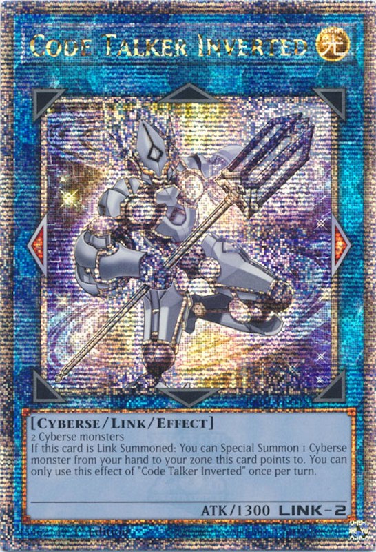 Code Talker Inverted [RA01-EN045] Quarter Century Secret Rare | L.A. Mood Comics and Games