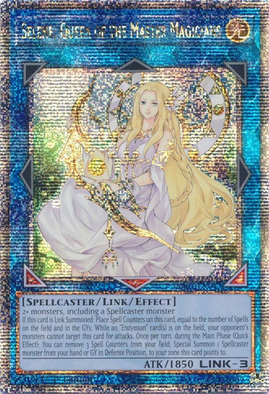 Selene, Queen of the Master Magicians [RA01-EN047] Quarter Century Secret Rare | L.A. Mood Comics and Games