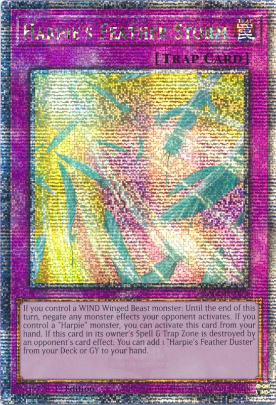 Harpie's Feather Storm [RA01-EN073] Quarter Century Secret Rare | L.A. Mood Comics and Games