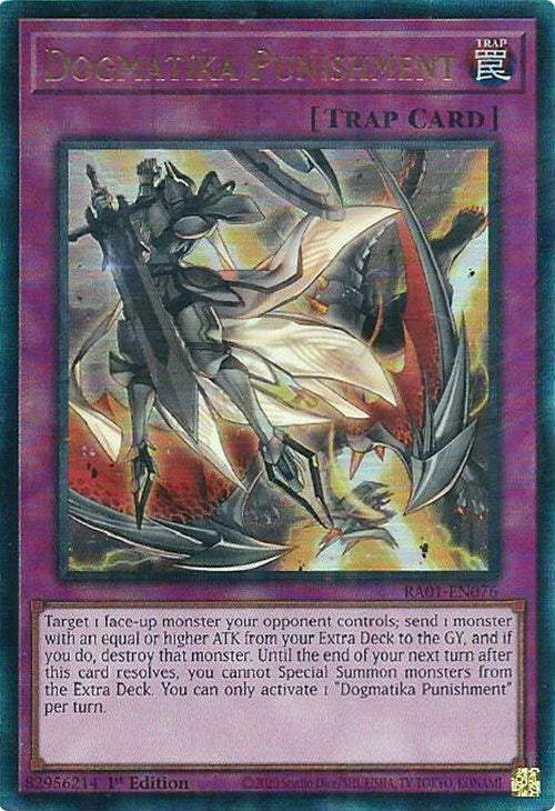 Dogmatika Punishment [RA01-EN076] Prismatic Ultimate Rare | L.A. Mood Comics and Games