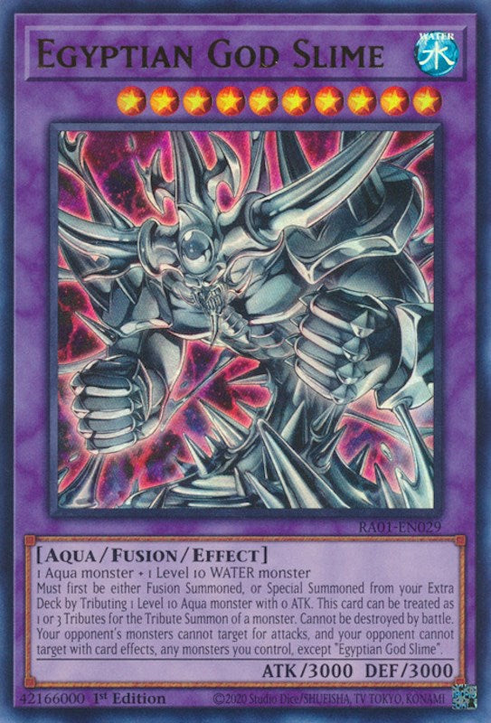 Egyptian God Slime [RA01-EN029] Ultra Rare | L.A. Mood Comics and Games