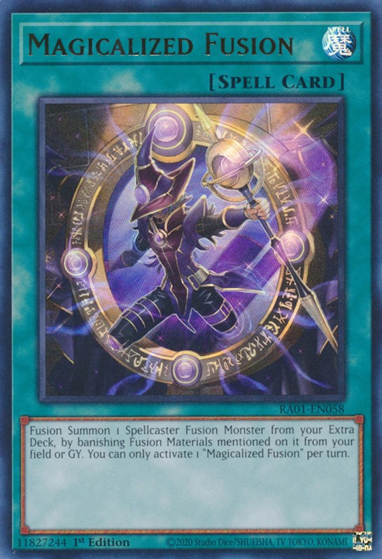 Magicalized Fusion [RA01-EN058] Ultra Rare | L.A. Mood Comics and Games