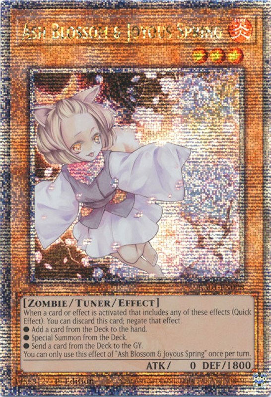 Ash Blossom & Joyous Spring [RA01-EN008] Quarter Century Secret Rare | L.A. Mood Comics and Games