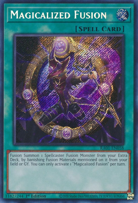 Magicalized Fusion [RA01-EN058] Secret Rare | L.A. Mood Comics and Games