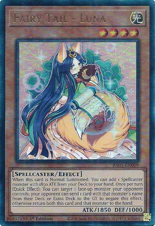 Fairy Tail - Luna [RA01-EN009] Prismatic Ultimate Rare | L.A. Mood Comics and Games
