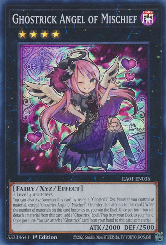 Ghostrick Angel of Mischief [RA01-EN036] Secret Rare | L.A. Mood Comics and Games