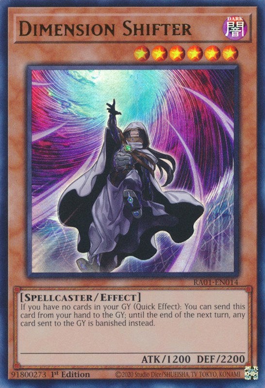 Dimension Shifter [RA01-EN014] Ultra Rare | L.A. Mood Comics and Games