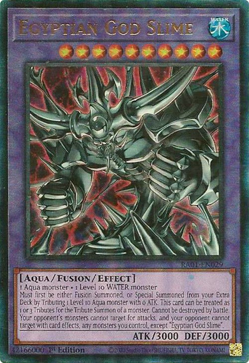 Egyptian God Slime [RA01-EN029] Prismatic Ultimate Rare | L.A. Mood Comics and Games