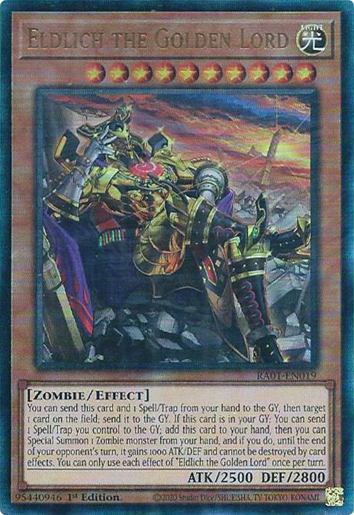 Eldlich the Golden Lord (Alternate Art) [RA01-EN019] Prismatic Ultimate Rare | L.A. Mood Comics and Games