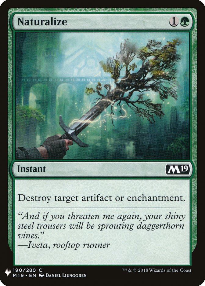 Naturalize [Mystery Booster] | L.A. Mood Comics and Games