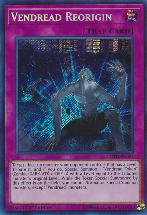 Vendread Reorigin [COTD-EN085] Secret Rare | L.A. Mood Comics and Games