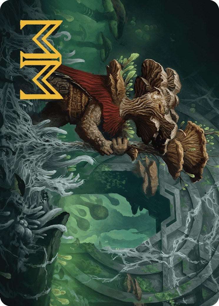 Tendril of the Mycotyrant Art Card (Gold-Stamped Signature) [The Lost Caverns of Ixalan Art Series] | L.A. Mood Comics and Games