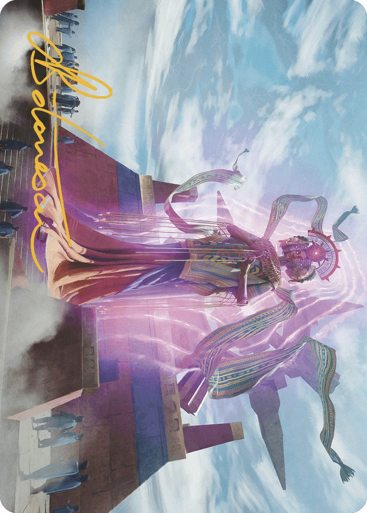 Ojer Taq, Deepest Foundation Art Card (4/81) (Gold-Stamped Signature) [The Lost Caverns of Ixalan Art Series] | L.A. Mood Comics and Games