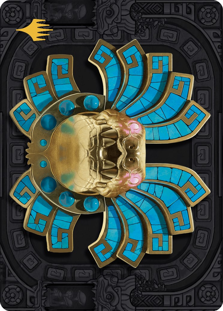 Ojer Pakpatiq, Deepest Epoch Art Card (57/81) (Gold-Stamped Planeswalker Symbol) [The Lost Caverns of Ixalan Art Series] | L.A. Mood Comics and Games