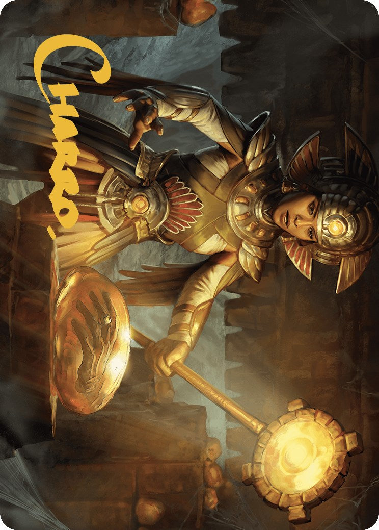 Curator of Sun's Creation Art Card (Gold-Stamped Signature) [The Lost Caverns of Ixalan Art Series] | L.A. Mood Comics and Games