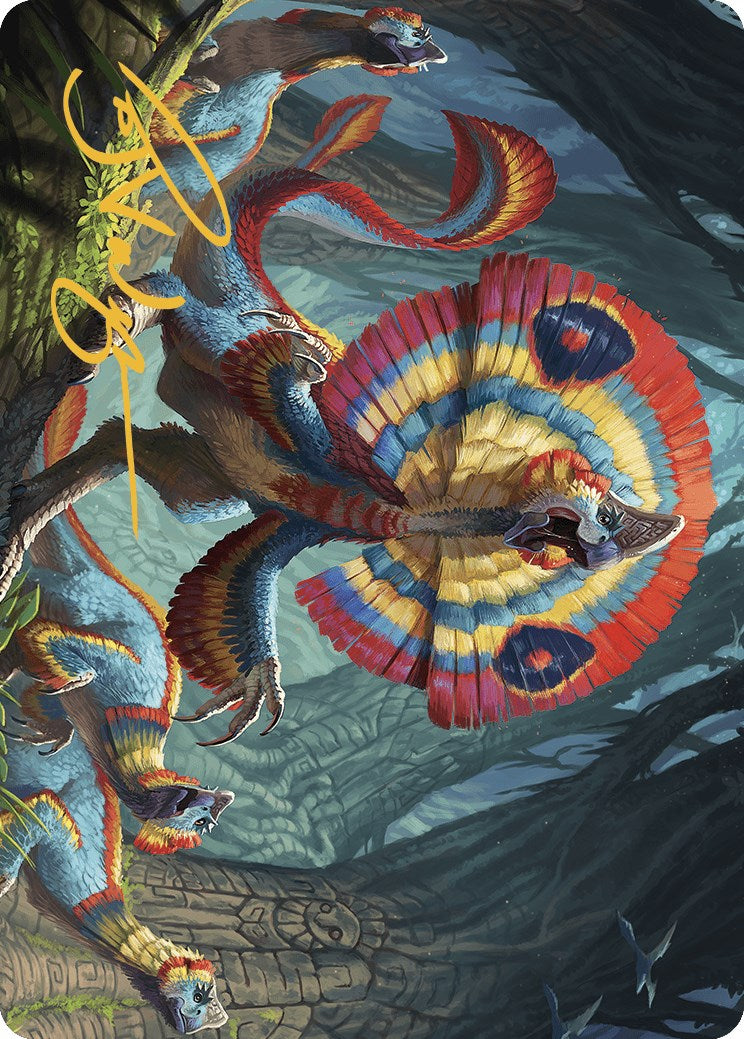 Sunfrill Imitator Art Card (Gold-Stamped Signature) [The Lost Caverns of Ixalan Art Series] | L.A. Mood Comics and Games