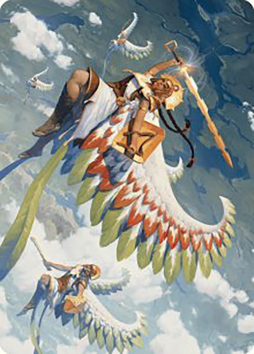 Resplendent Angel Art Card (5/81) [The Lost Caverns of Ixalan Art Series] | L.A. Mood Comics and Games