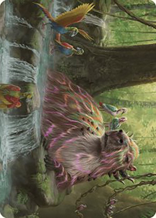 Basking Capybara Art Card [The Lost Caverns of Ixalan Art Series] | L.A. Mood Comics and Games