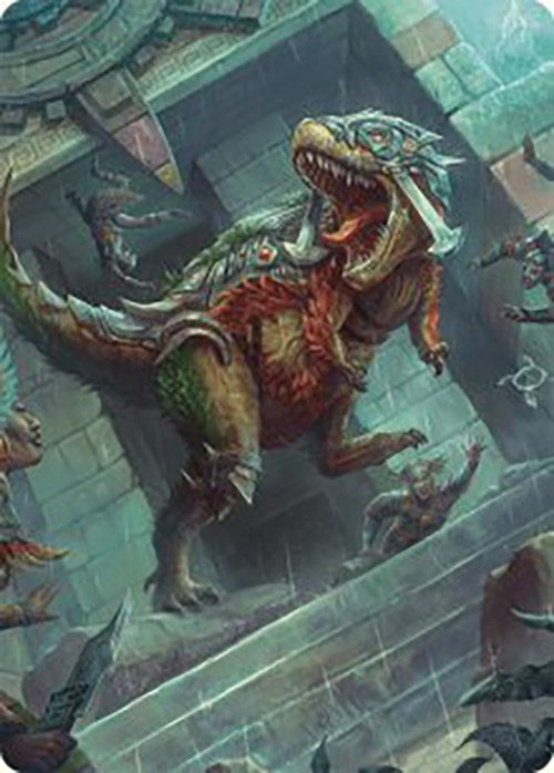 Carnage Tyrant Art Card [The Lost Caverns of Ixalan Art Series] | L.A. Mood Comics and Games