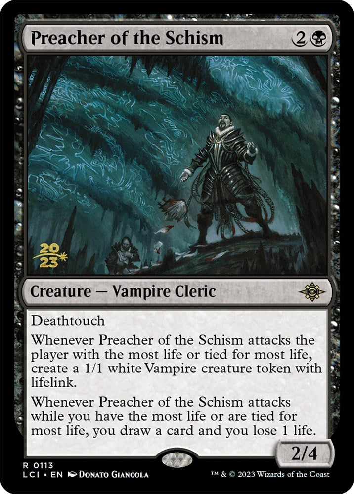 Preacher of the Schism [The Lost Caverns of Ixalan Prerelease Cards] | L.A. Mood Comics and Games