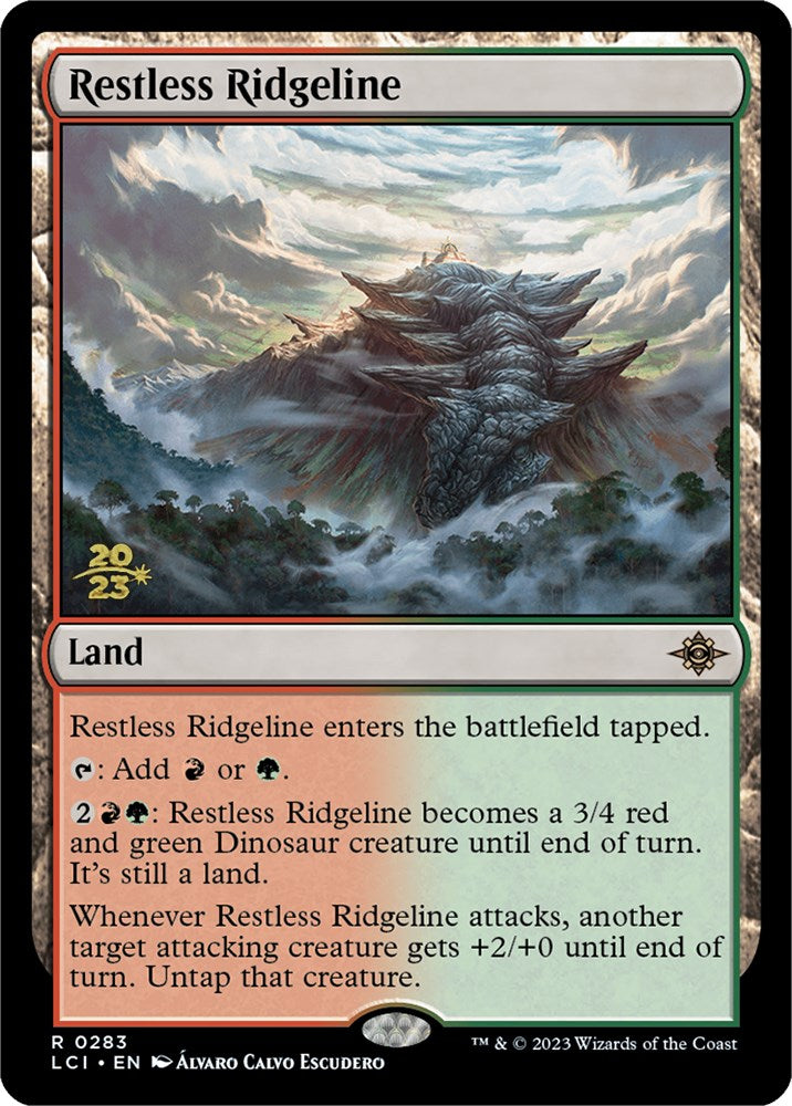 Restless Ridgeline [The Lost Caverns of Ixalan Prerelease Cards] | L.A. Mood Comics and Games