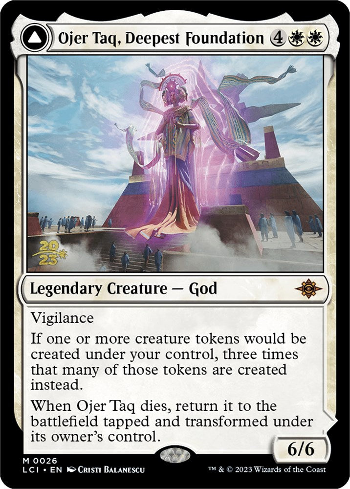 Ojer Taq, Deepest Foundation // Temple of Civilization [The Lost Caverns of Ixalan Prerelease Cards] | L.A. Mood Comics and Games