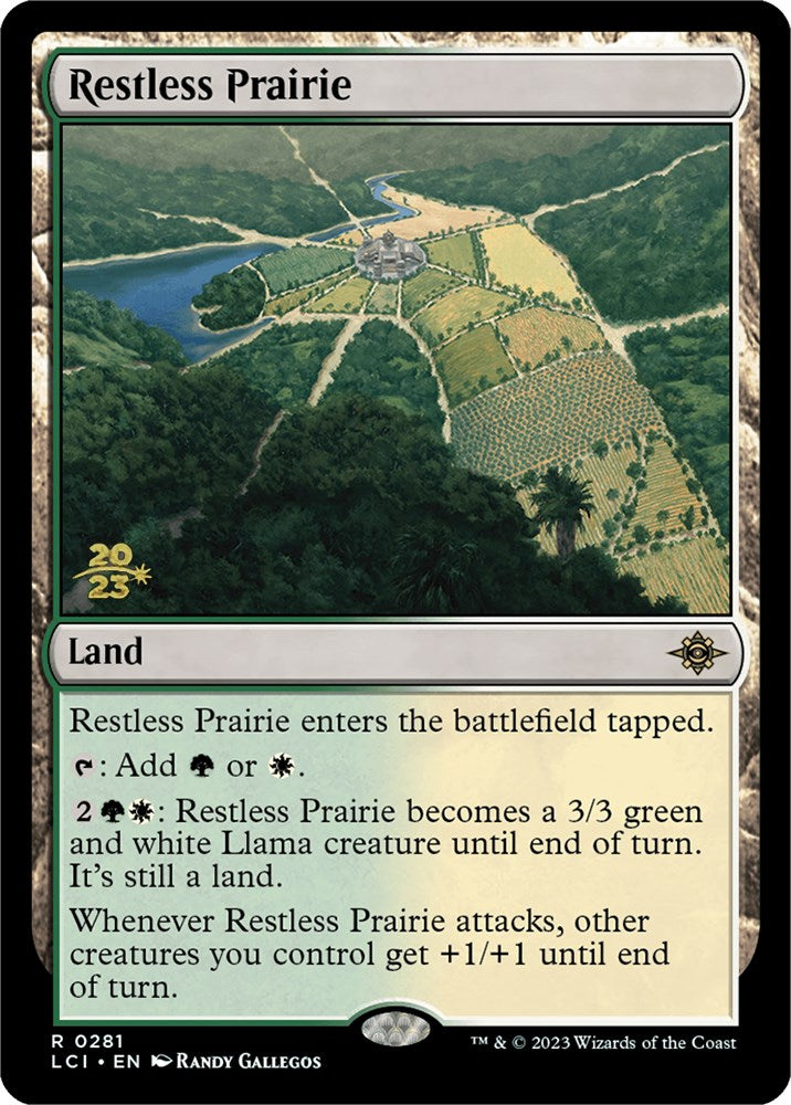 Restless Prairie [The Lost Caverns of Ixalan Prerelease Cards] | L.A. Mood Comics and Games
