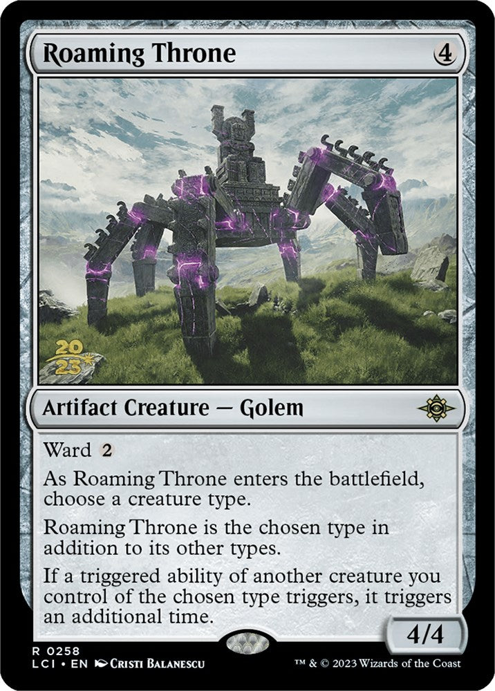 Roaming Throne [The Lost Caverns of Ixalan Prerelease Cards] | L.A. Mood Comics and Games