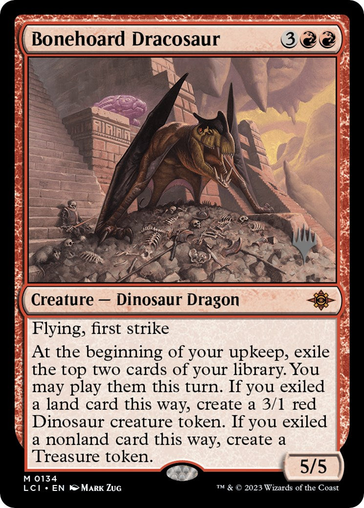 Bonehoard Dracosaur (Promo Pack) [The Lost Caverns of Ixalan Promos] | L.A. Mood Comics and Games