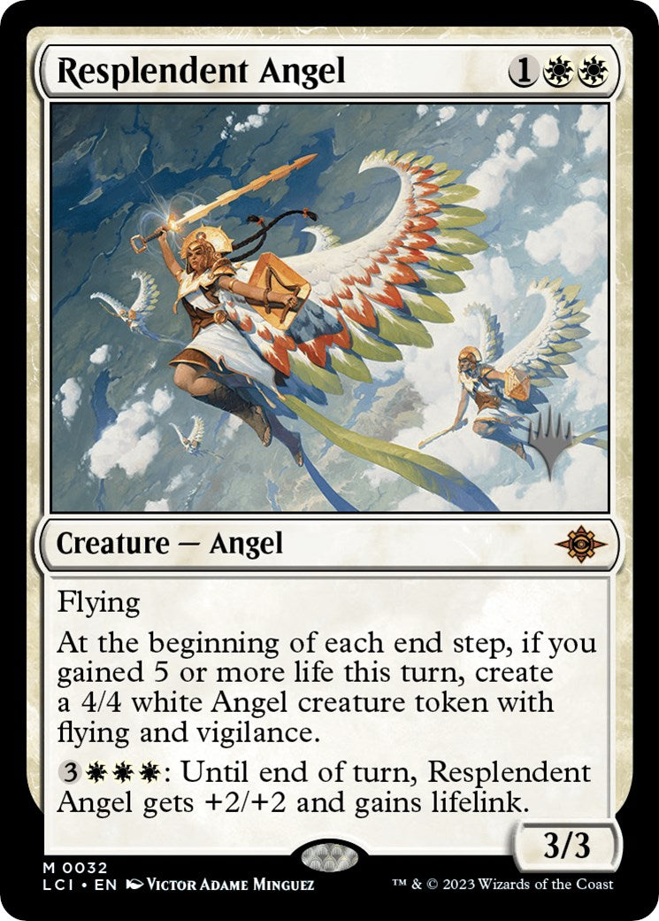 Resplendent Angel (Promo Pack) [The Lost Caverns of Ixalan Promos] | L.A. Mood Comics and Games