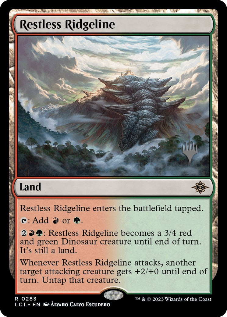 Restless Ridgeline (Promo Pack) [The Lost Caverns of Ixalan Promos] | L.A. Mood Comics and Games