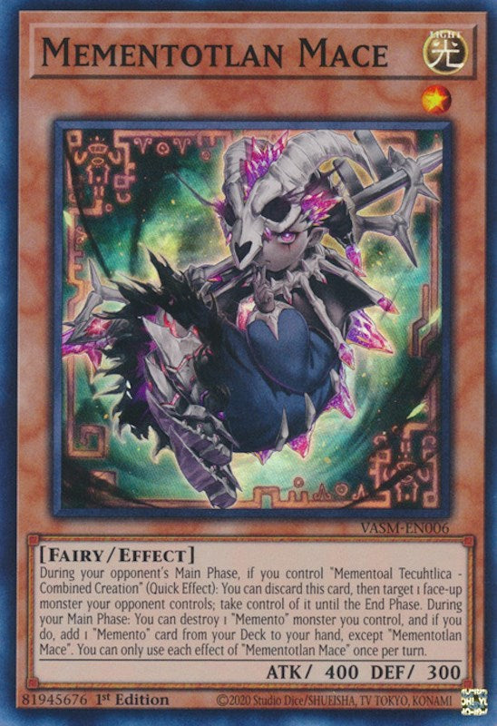 Mementotlan Mace [VASM-EN006] Super Rare | L.A. Mood Comics and Games