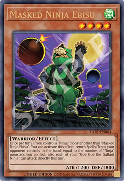 Masked Ninja Ebisu [LART-EN064] Ultra Rare | L.A. Mood Comics and Games