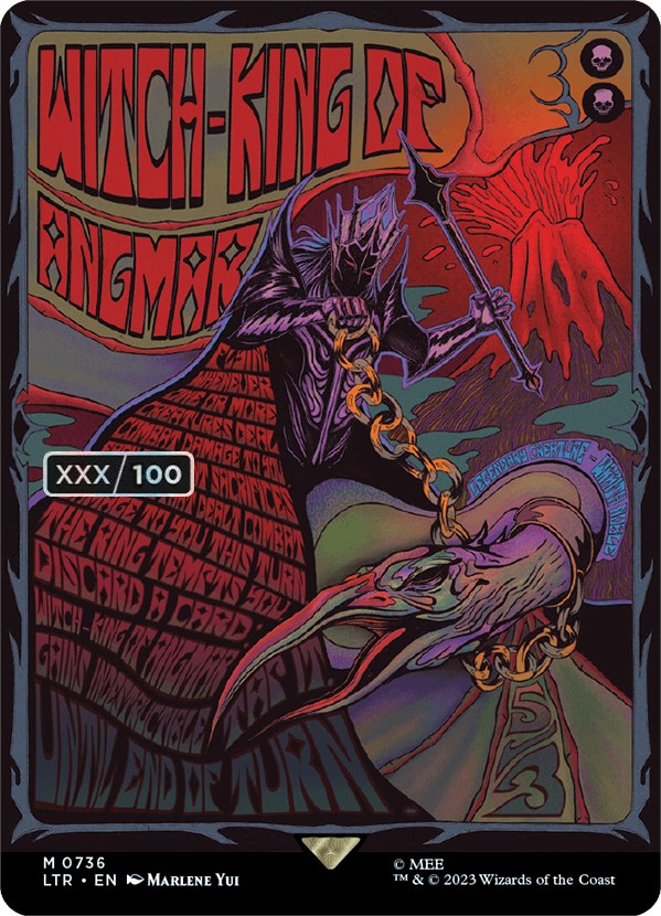 Witch-king of Angmar (Borderless Poster) (Serialized) [The Lord of the Rings: Tales of Middle-Earth] | L.A. Mood Comics and Games