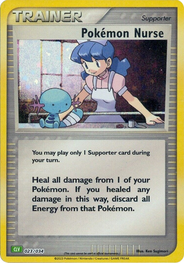 Pokemon Nurse (023/034) [Trading Card Game Classic] | L.A. Mood Comics and Games