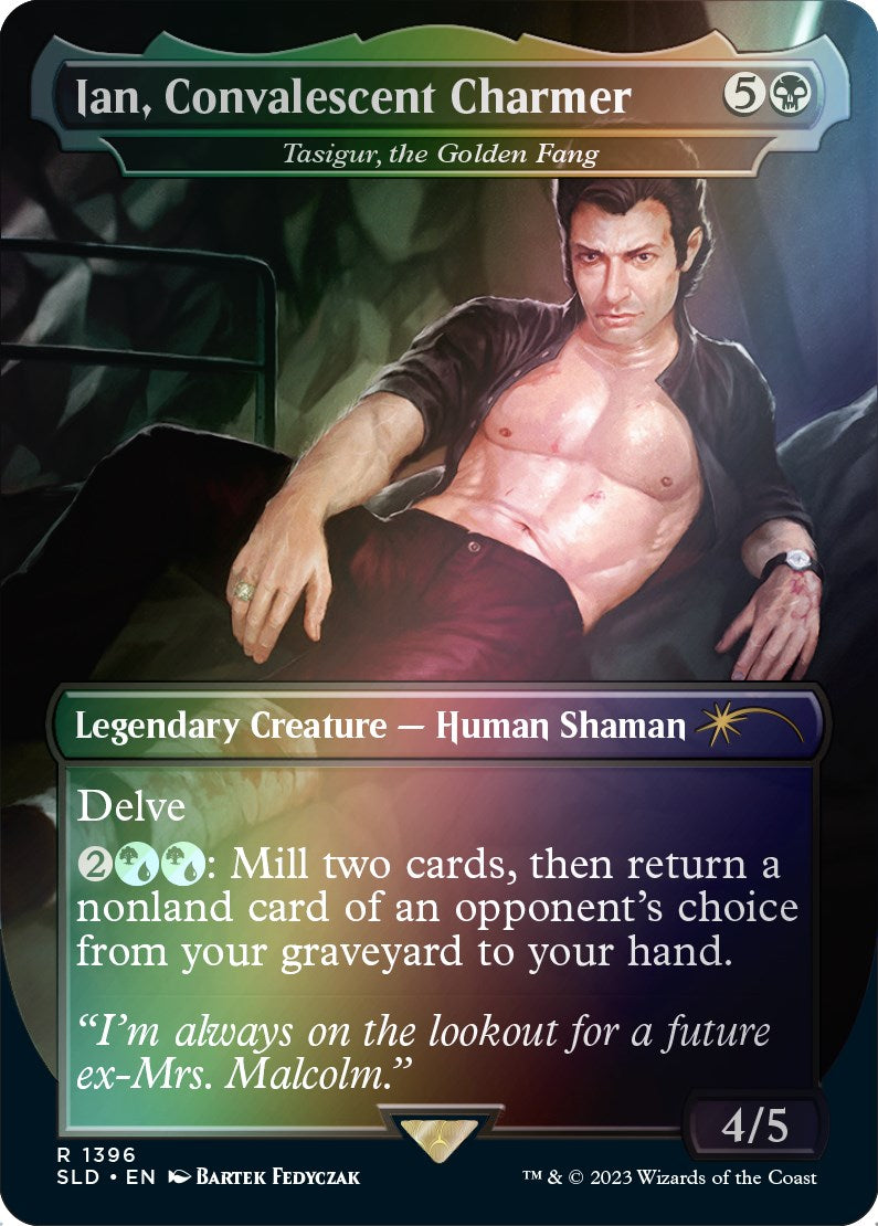 Ian, Convalescent Charmer - Tasigur, the Golden Fang (Rainbow Foil) [Secret Lair Drop Series] | L.A. Mood Comics and Games