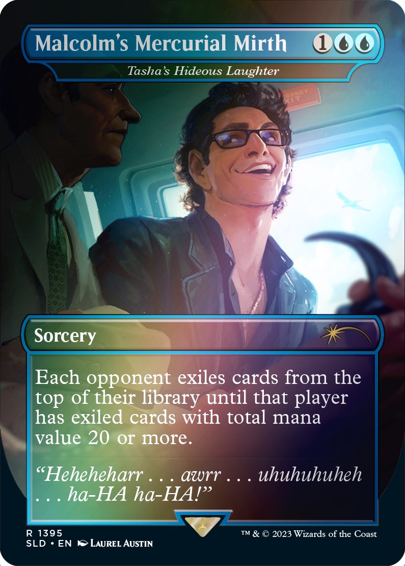 Malcolm's Mercurial Mirth - Tasha's Hideous Laughter (Rainbow Foil) [Secret Lair Drop Series] | L.A. Mood Comics and Games