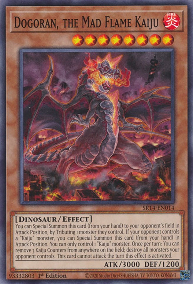 Dogoran, the Mad Flame Kaiju [SR14-EN014] Common | L.A. Mood Comics and Games