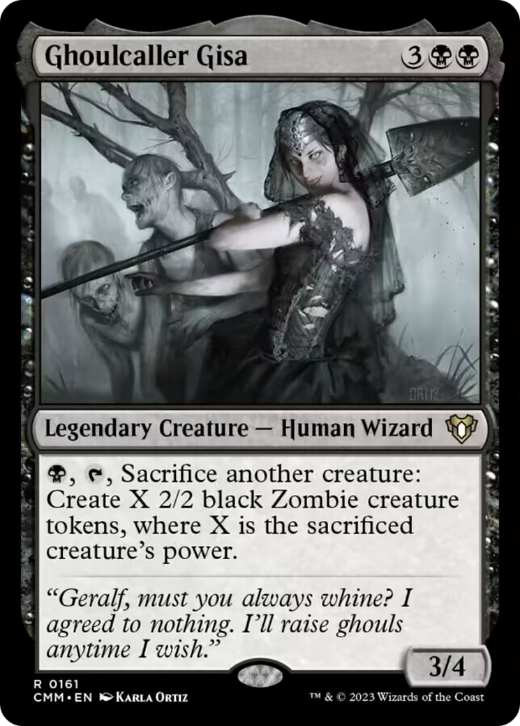 Ghoulcaller Gisa [Commander Masters] | L.A. Mood Comics and Games