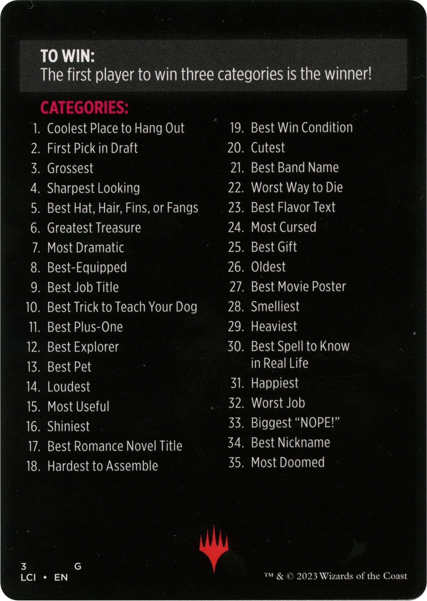 Strictly Better (Magic Minigame) [The Lost Caverns of Ixalan Minigame] | L.A. Mood Comics and Games