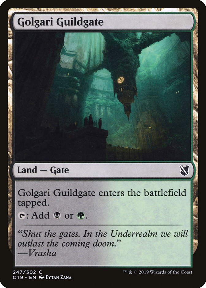 Golgari Guildgate [Commander 2019] | L.A. Mood Comics and Games